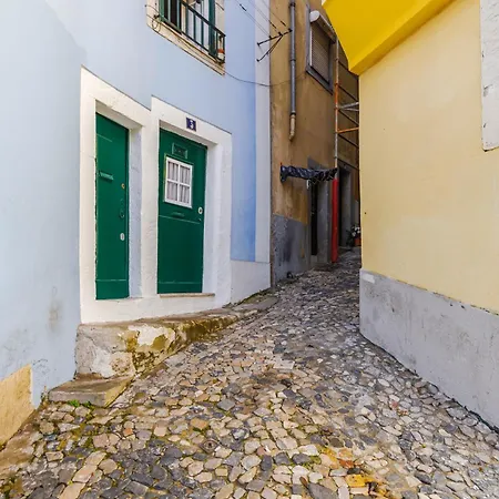 Typical Alfama-center Lisbon